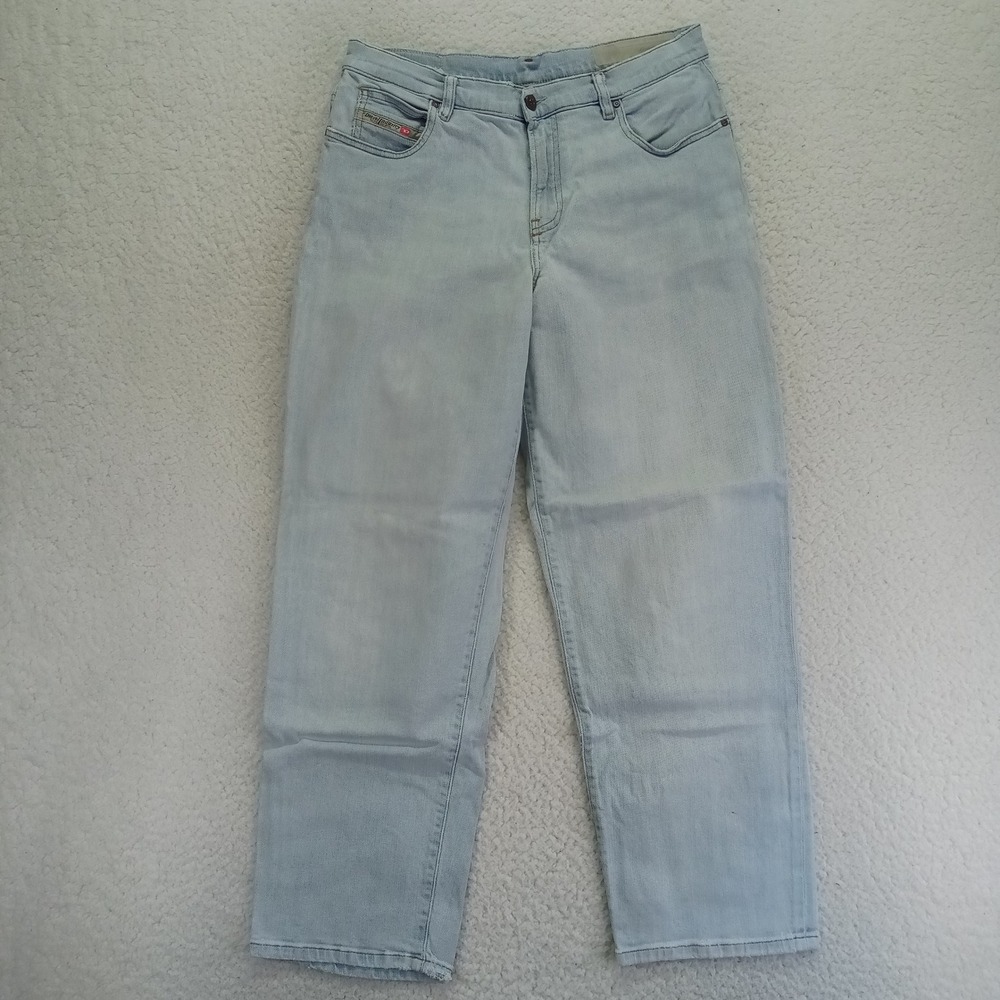 Diesel Niclah Light Wash High Waist Regular Straight Jeans W29 L32 084RR Stretch